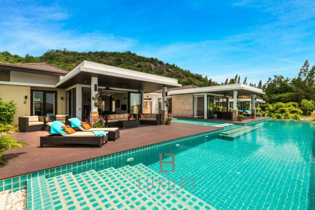 5 Bedroom Amazing Pool Villa In Resort Ts1 후아 힌 외부 사진